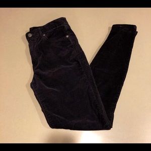 Gap corduroy pants, highrise